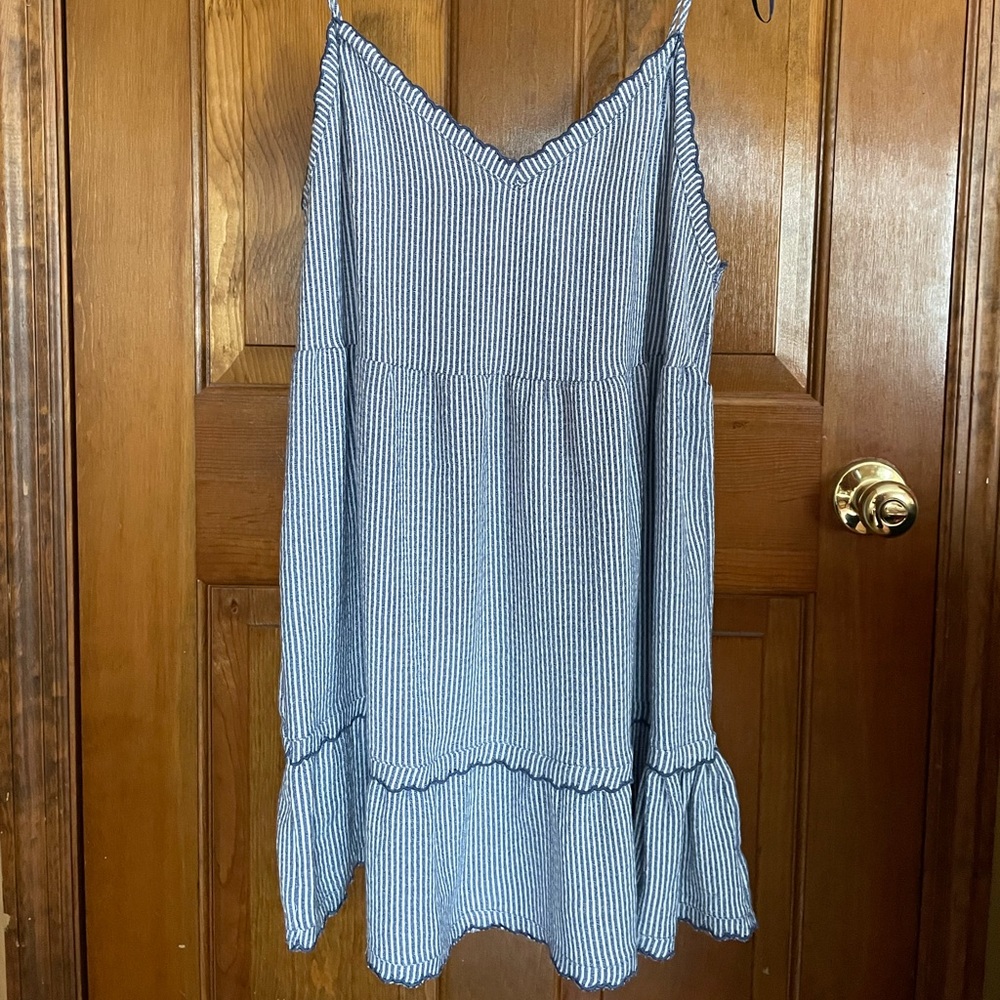 PULL&BEAR Pacific Republic Striped Dress